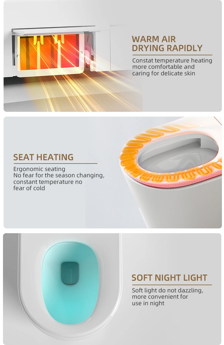 Residential Basic Smart Toilet